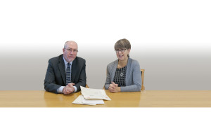 Neil and Jan of Neil Gilbert Solicitors